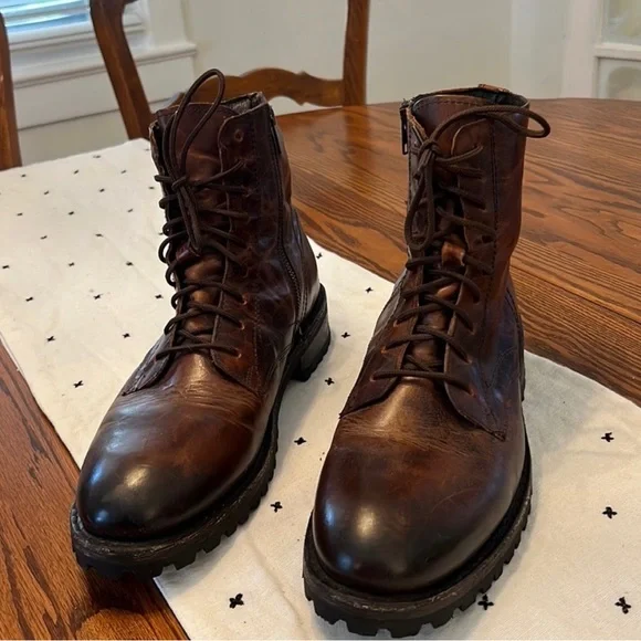 Shoes | Mens Size 12 Firebirds Leather Boots | Poshmark display picture 2